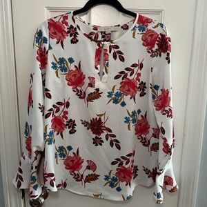 Loft Bell Sleeve Blouse
